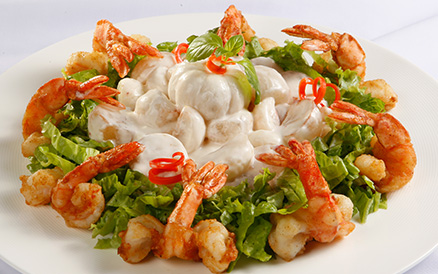 Giảm cân ngày lễ với Salad măng cụt